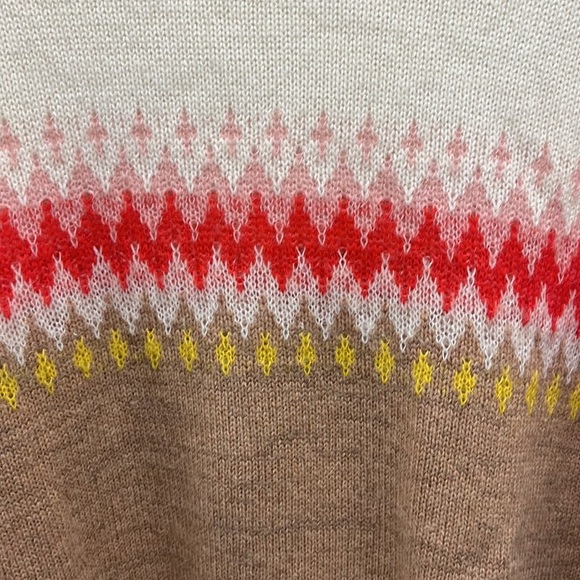 Demylee X J. Crew Fair aisle Wool Blend Sweater XS - Picture 2 of 5